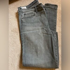 Gap skinny jeans (16)- grey